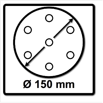 Haftschleifscheibe Sianet 7500 150mm K.80 Keramikkorn-Beschreibung lesen