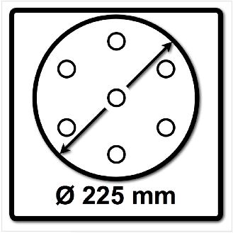 Haftschleifscheibe Sianet 7500 225mm K.100 Keramikkorn-Beschreibung lesen