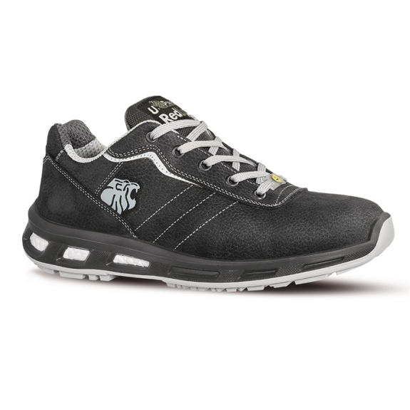 Sicherheitsschuh Club Gr.42 schwarz Leder S3 SRC ESD EN20345-Beschreibung lesen