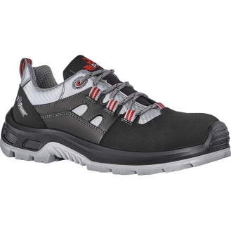 Sicherheitsschuh Corner Gr.40 schwarz/grau/rot Leder S3 SRC EN20345-Beschreibung lesen