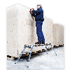 Arbeitsplattform klappbar 3 Stufen aus Aluminium