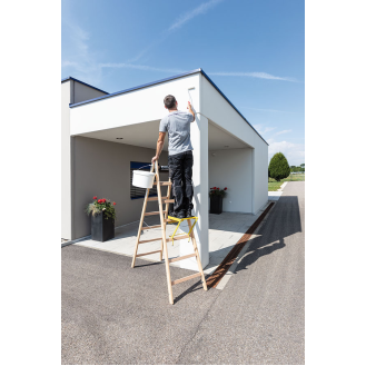 Sprossenstehleiter 2x6 Sprossen HO Leiterlänge 1790mm Arbeits-H.b.ca.3000mm MUNK-Beschreibung lesen
