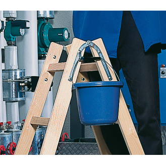 Sprossenstehleiter 2x6 Sprossen HO Leiterlänge 1790mm Arbeits-H.b.ca.3000mm MUNK-Beschreibung lesen