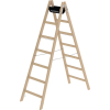 Sprossenstehleiter 2x7 Sprossen HO Leiterlänge 2070mm Arbeits-H.b.ca.3300mm MUNK Sprossenstehleiter 2x7 Sprossen HO Leiterlänge 2070mm Arbeits-H.b.ca.3300mm MUNK
