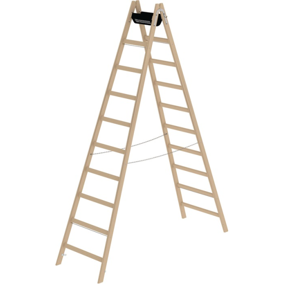 Sprossenstehleiter 2x10 Sprossen HO Leiterlänge 2910mm Arbeits-H.b.ca.4200mmMUNK Sprossenstehleiter 2x10 Sprossen HO Leiterlänge 2910mm Arbeits-H.b.ca.4200mmMUNK-Beschreibung lesen