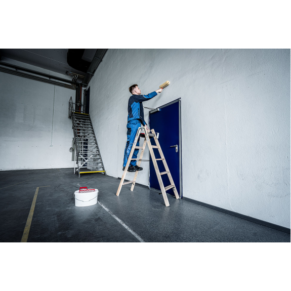 Stufenstehleiter 2x6 Stufen-Beschreibung lesen