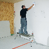 Arbeitsplattform klappbar 2 Stufen aus Aluminium