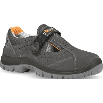 Sicherheitssandale MAGIC Gr.45 grau Leder S1P SRC EN20345 U.POWER-Beschreibung lesen