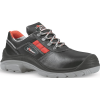 Sicherheitsschuh Elect Gr.42 schwarz/rot vollnarbiges Leder,wasserabweisend