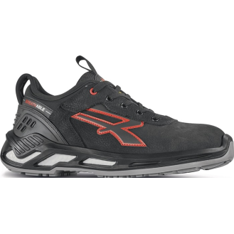 Sicherheitsschuh TUCKER Gr.42 schwarz/rot S3 CI SRC ESD EN20345 Leder-Beschreibung lesen