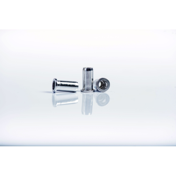 Blindnietmutter Nietschaft dxl 7x13,5mm M5 Alu Senkkopf (90Grad) 500 St. Blindnietmutter Nietschaft dxl 7x13,5mm M5 Alu Senkkopf (90Grad) 500 St.-Beschreibung lesen
