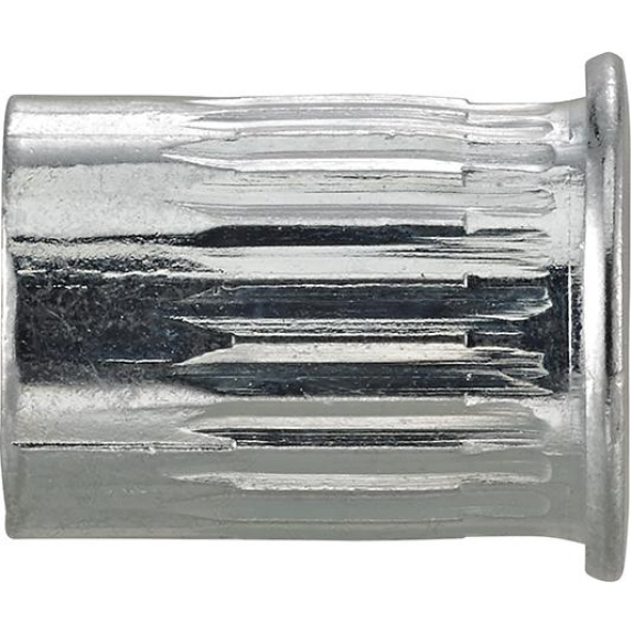 Blindnietmutter Nietschaft dxl 7x9,5mm M5 Stahl,verz.Flachkopf 500 St. Blindnietmutter Nietschaft dxl 7x9,5mm M5 Stahl,verz.Flachkopf 500 St.-Beschreibung lesen