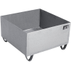 Auffangwanne 210l L800xB800xH465mm VA o.Gitterrost Auffangwanne 210l L800xB800xH465mm VA o.Gitterrost