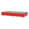 Auffangwanne 1000l L1460xB1460xH630mm Stahlbl.m.Gitterrost silber Auffangwanne 1000l L1460xB1460xH630mm Stahlbl.m.Gitterrost silber
