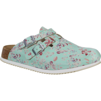 Clog Kay Flowers Gr.40 flower field mint Obermerial:Birko-Flor-Beschreibung lesen