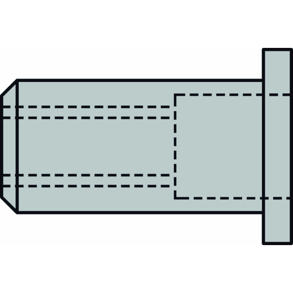 Blindnietmutter Nietschaft dxl 7x11,5mm M5 Alu Stand.(Flachrundkopf),500 St. Blindnietmutter Nietschaft dxl 7x11,5mm M5 Alu Stand.(Flachrundkopf),500 St.-Beschreibung lesen