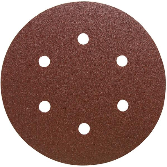 Broyage de roue velcro bois150 mm k320 6 trous-Lire la description