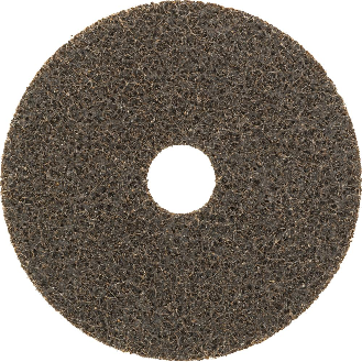 Schleifscheibe Klett Vlies 125mm grob braun-Beschreibung lesen