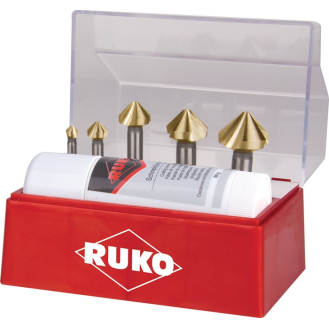Kegelsenker-Set DIN 335C 90° HSS TiN-Beschreibung lesen