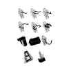 Werkzeughaken-Mixset 84tlg. f.Art.Nr.795605,795584,795698-699 Clip Mix 84 Werkzeughaken-Mixset 84tlg. f.Art.Nr.795605,795584,795698-699 Clip Mix 84