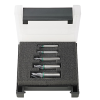 Schaftfräser-Set VHM 4-12mm 5-teilig TiAlN Typ UNI Z4 HA 35-38 Grad Schaftfräser-Set VHM 4-12mm 5-teilig TiAlN Typ UNI Z4 HA 35-38 Grad