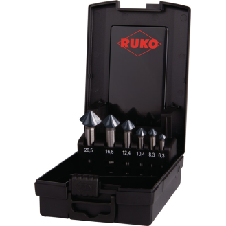 Kegelsenker-Set DIN 335 90° 6,3-20,5 mm HSSE-Co 5-Beschreibung lesen