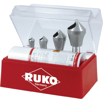 Querlochsenkersz 2-5/5-10/10-15/15-20mm HSS-Co5 5tlg.Ku.-Kass.-Beschreibung lesen