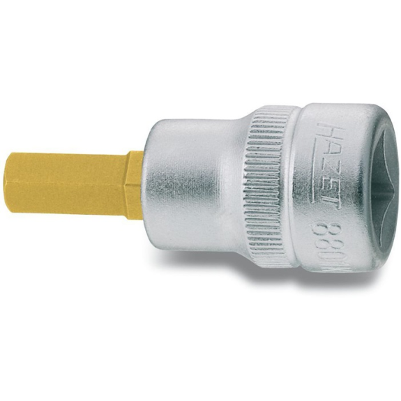 Insert pour clé à douille 8801K 3/8 pouces 6 pans SW 4mm L.43,5mm-Leggi tutto