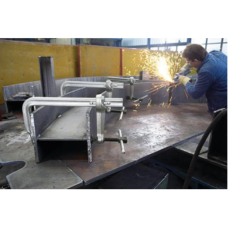 Hochleistungszwinge STBM Spann-W.300mm A.175mm Knebel-Beschreibung lesen