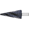Stufenbohrer HSS TiAlN 4-fach Spiralnute 4-12mm
