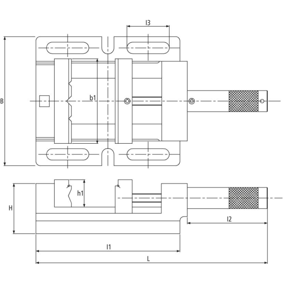 Bohrmaschaschinen- Schraubstock 120mm-Beschreibung lesen
