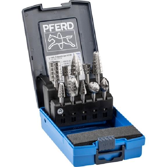 Frässtift-Satz HSS 3 6mm 10-teilig Frässtift-Satz HSS 3 6mm 10-teilig-Beschreibung lesen