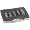 Schaftfräser-Set BASICMILL VHM AlTiN Typ UNI Schaft HB Z4 6/8/10/12/16mm Schaftfräser-Set BASICMILL VHM AlTiN Typ UNI Schaft HB Z4 6/8/10/12/16mm