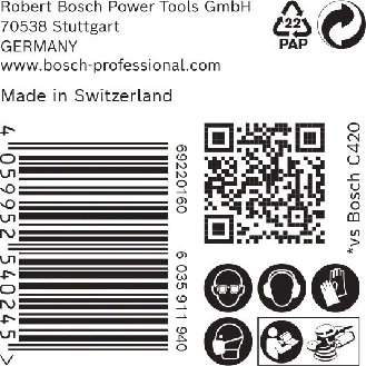 Netzschleifscheibe Expert M480 125mm K.240 Exzenterschleifer 50 St./VE-Beschreibung lesen