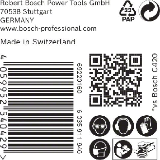 Netzschleifscheibe Expert M480 150mm K.240 Exzenterschleifer 50 St./VE-Beschreibung lesen