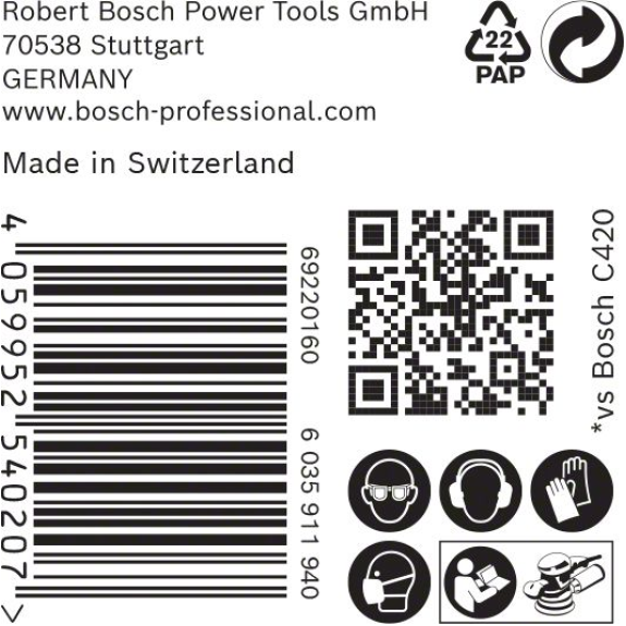 Netzschleifscheibe Expert M480 125mm K.120 Exzenterschleifer 50 St./VE-Beschreibung lesen