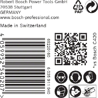 Netzschleifscheibe Expert M480 125mm K.120 Exzenterschleifer 50 St./VE-Beschreibung lesen