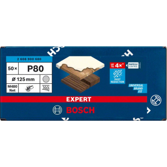 Netzschleifscheibe Expert M480 125mm K.80 Exzenterschleifer 50 St./VE-Beschreibung lesen