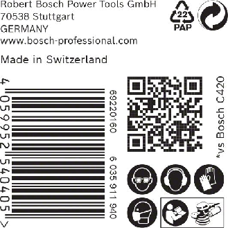 Netzschleifscheibe Expert M480 150mm K.180 Exzenterschleifer 50 St./VE-Beschreibung lesen