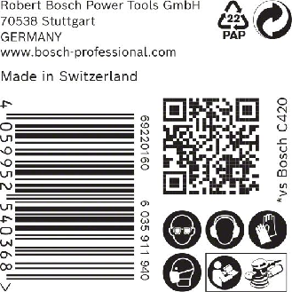 Netzschleifscheibe Expert M480 150mm K.80 Exzenterschleifer 50 St./VE-Beschreibung lesen