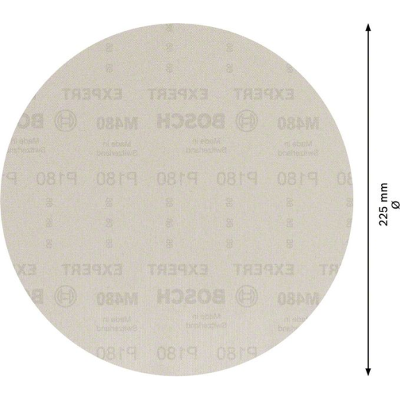 Netzschleifscheibe Expert M480 225mm K.180 Trockenbauschleifer 25 St./VE-Beschreibung lesen