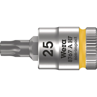 Steckschlüsseleinsz 8767 A HF TORX 1/4 Zoll T25 L.28mm-Beschreibung lesen