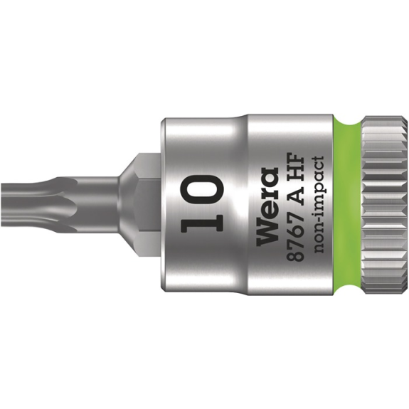 Steckschlüsseleinsz 8767 A HF TORX 1/4 Zoll T10 L.28mm Steckschlüsseleinsz 8767 A HF TORX 1/4 Zoll T10 L.28mm-Beschreibung lesen