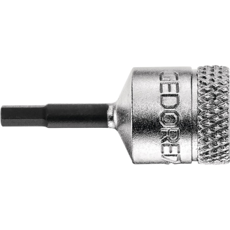 Steckschlüsseleinsz IN 20 1/4 Zoll Innen-6-kant SW 8mm L.37mm-Beschreibung lesen