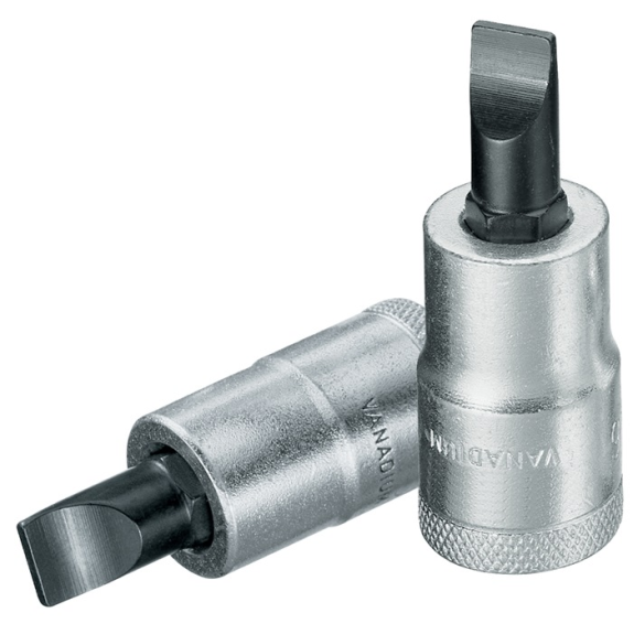 Steckschlüsseleinsz IS 19 1/2 Zoll Schlitz 10mm L.60mm Steckschlüsseleinsz IS 19 1/2 Zoll Schlitz 10mm L.60mm-Beschreibung lesen