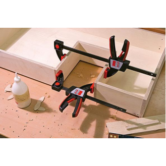 Einhandzwinge EZ Spann-W.300mm A.60mm Spreiz-W.125-420mm-Beschreibung lesen
