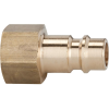 Stecknippel für Kupplung NW 7,2-7,8, Messing, IG G1/4" Stecknippel für Kupplung NW 7,2-7,8, Messing, IG G1/4"