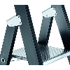 Stehleiter 8 Sprossen Alu.schwarz elox.Leiterlänge 2990mm Arbeits-H.b.ca.4150mm Stehleiter 8 Sprossen Alu.schwarz elox.Leiterlänge 2990mm Arbeits-H.b.ca.4150mm