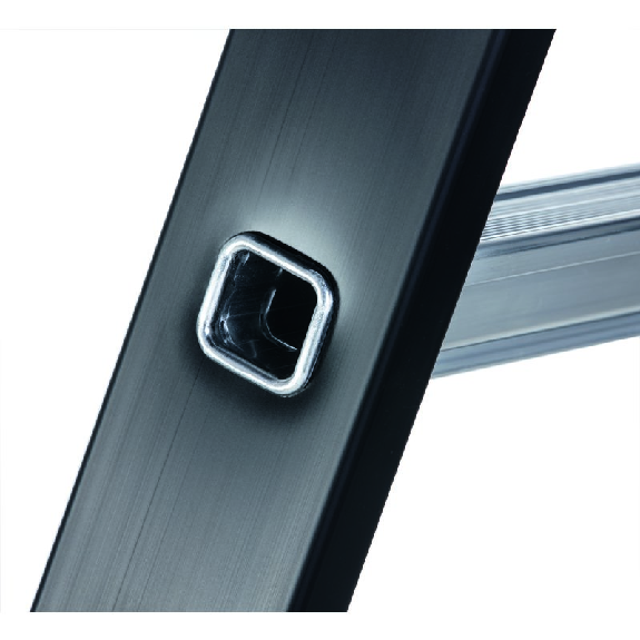 Stehleiter 8 Sprossen Alu.schwarz elox.Leiterlänge 2990mm Arbeits-H.b.ca.4150mm Stehleiter 8 Sprossen Alu.schwarz elox.Leiterlänge 2990mm Arbeits-H.b.ca.4150mm-Beschreibung lesen