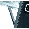 Stehleiter 8 Sprossen Alu.schwarz elox.Leiterlänge 2990mm Arbeits-H.b.ca.4150mm Stehleiter 8 Sprossen Alu.schwarz elox.Leiterlänge 2990mm Arbeits-H.b.ca.4150mm